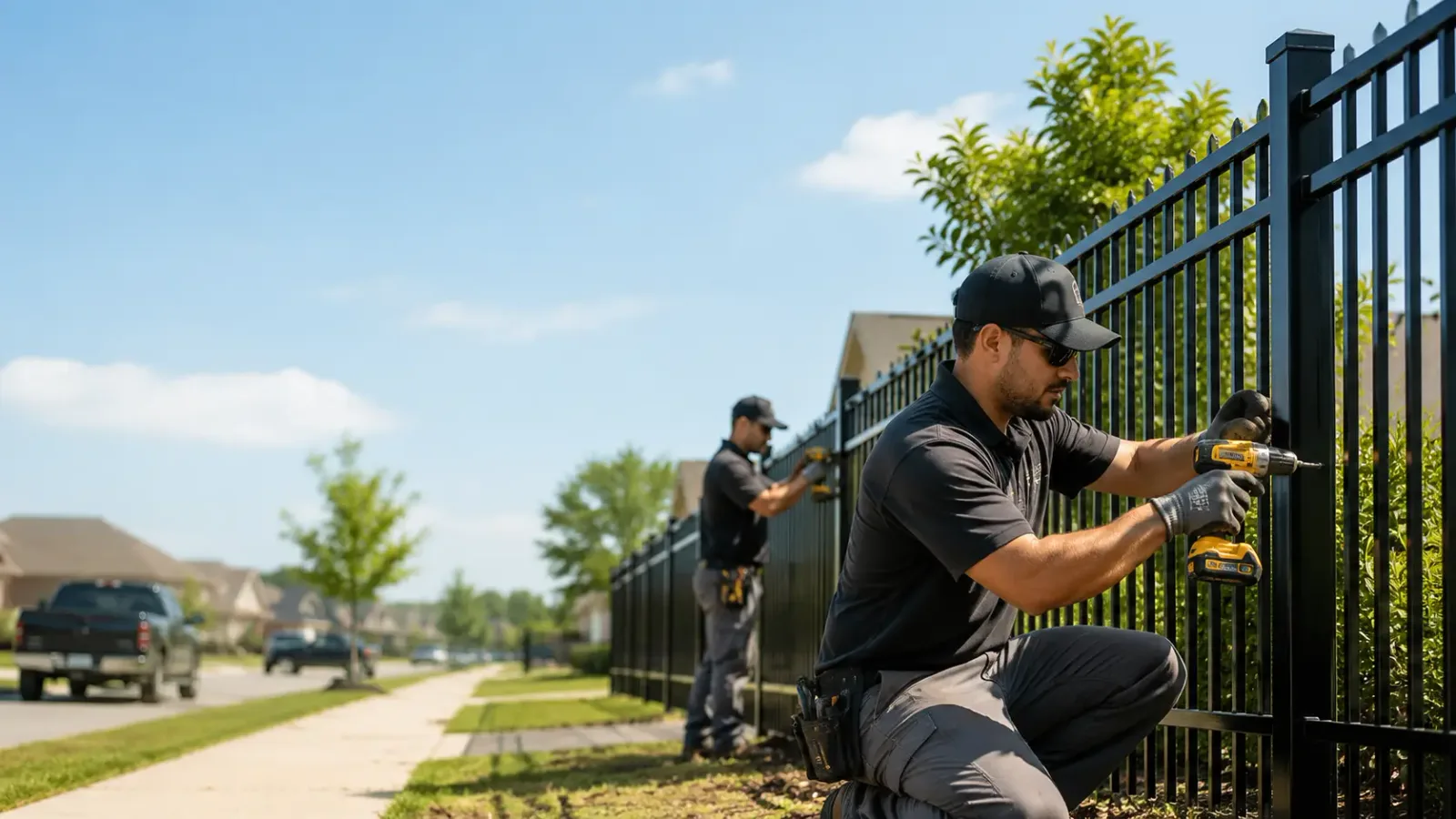 Metal Fence Installation in Kilbourne, LA